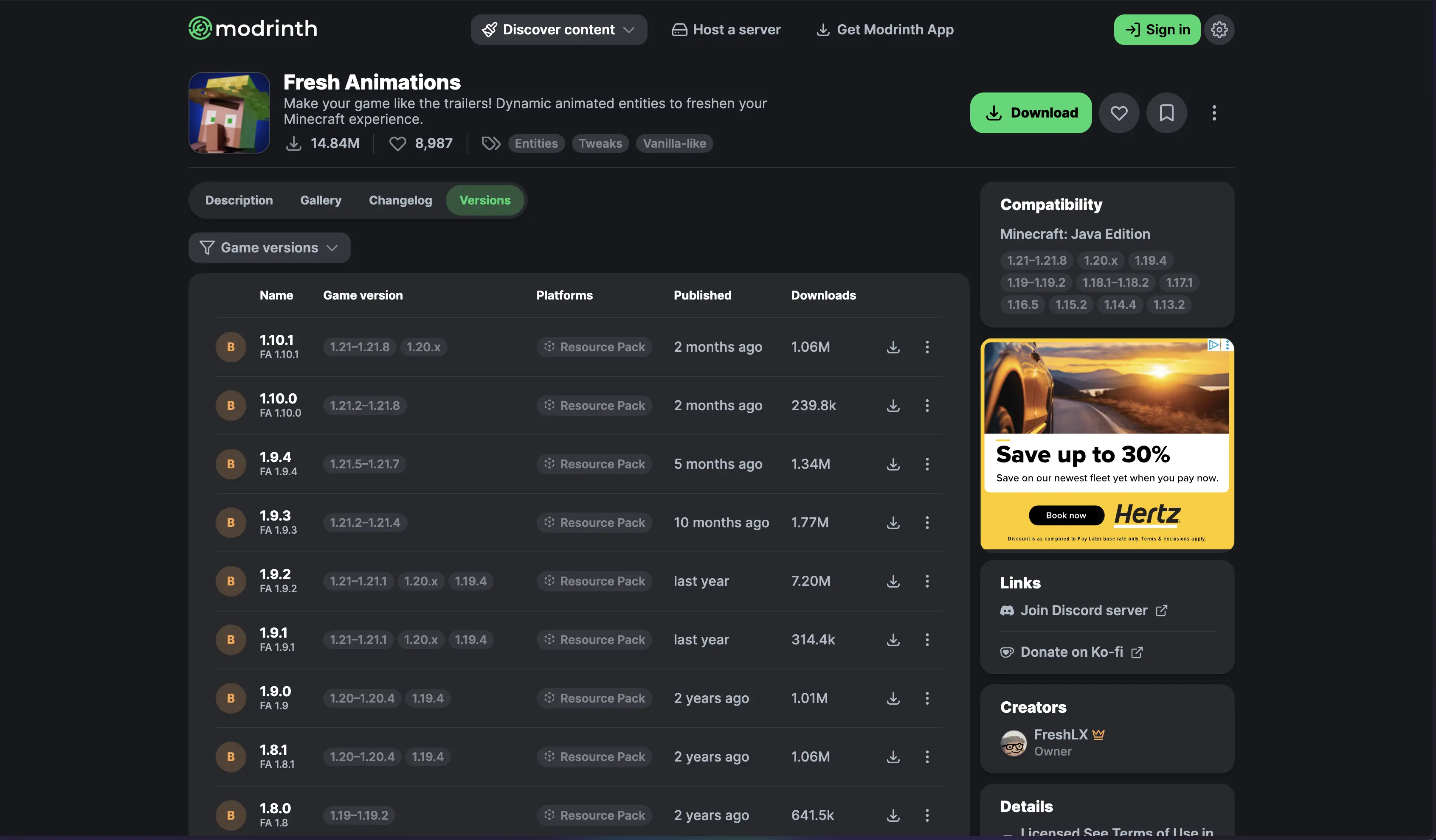 Download Fresh Animations