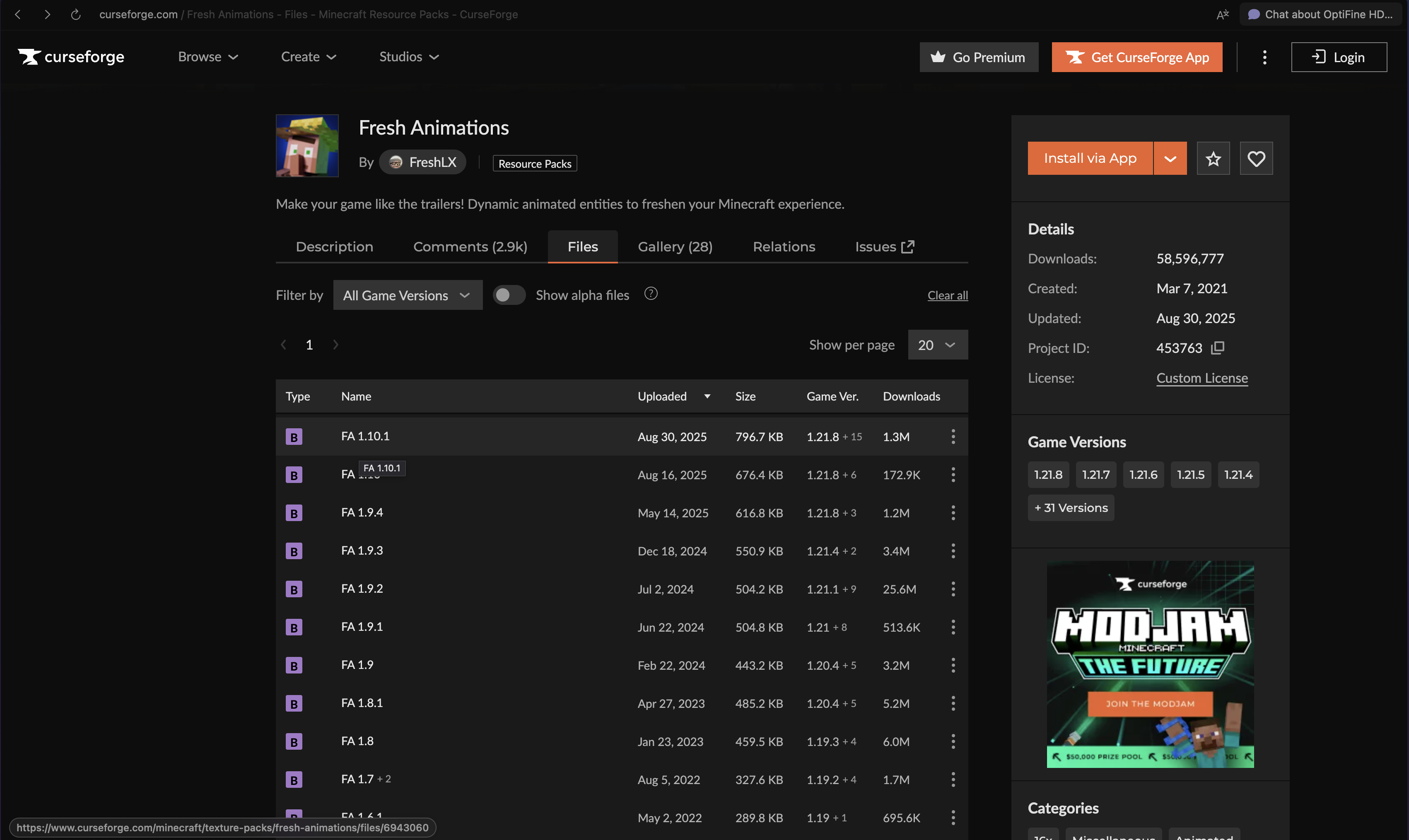 Download Fresh Animations